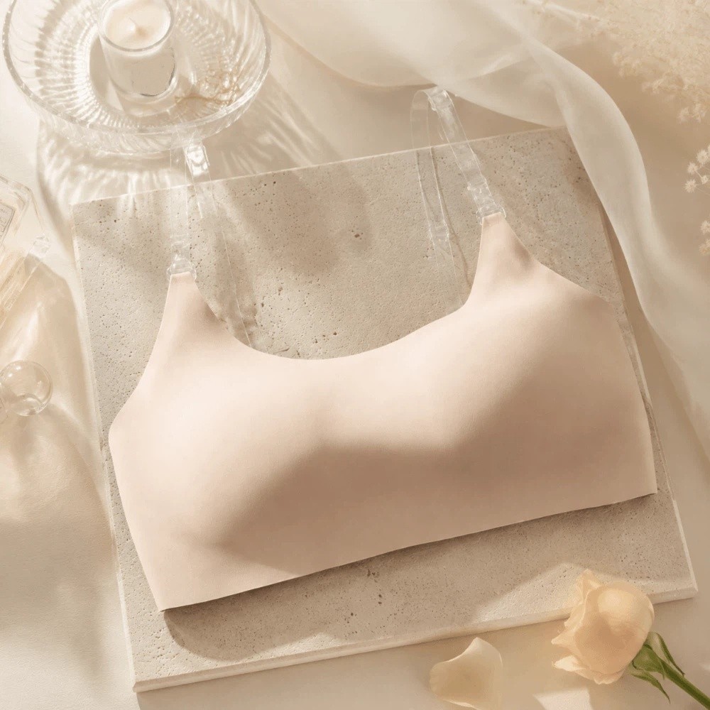 Strapless Bra Backless - Comfortable Invisible Strap Wireless Bra Backless