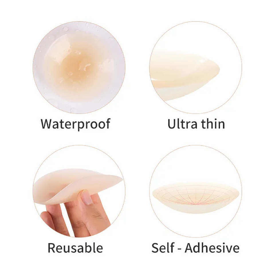 Reusable Silicone Adhesive Nip – Silicone Bra Adhesive Bewertung und Preis