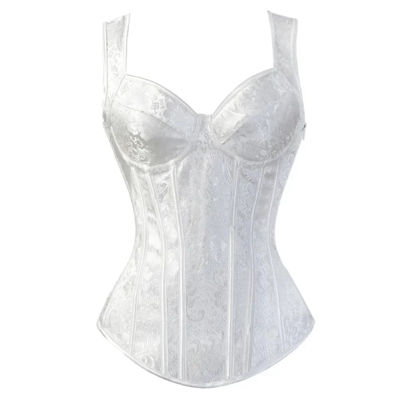 Women Floral Print Corset Top  – Shapewear Bodysuit Firm Bewertung und Preis