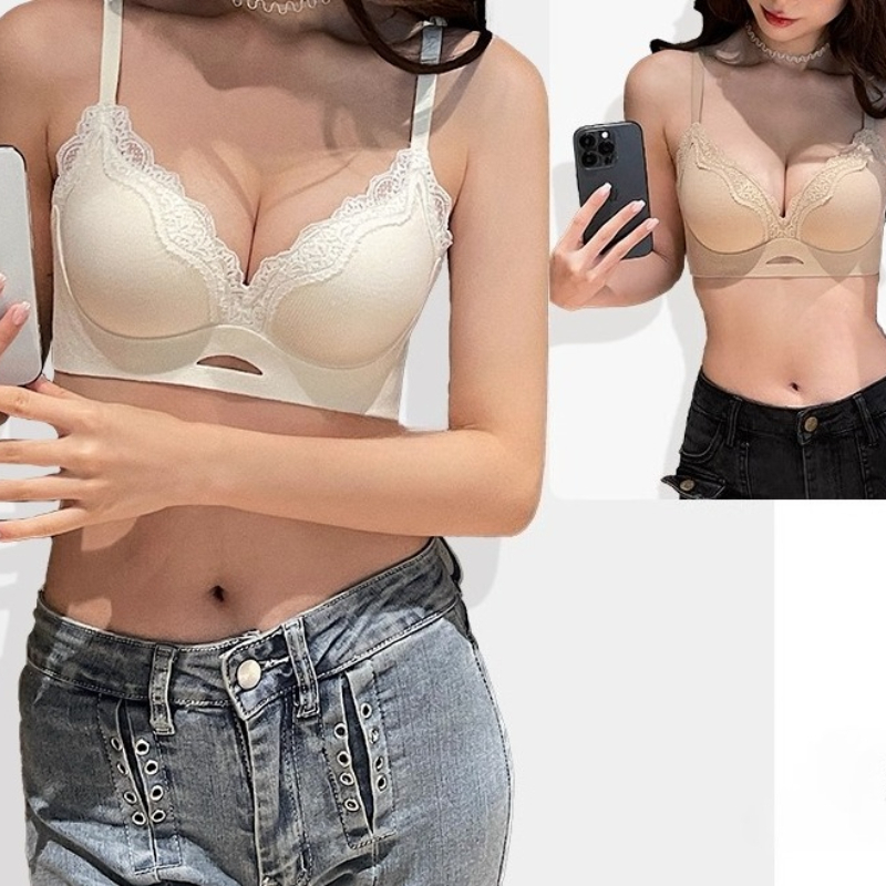 Elegant Matte Lace Bralette AB – Bralette Wireless Soft Bewertung und Preis