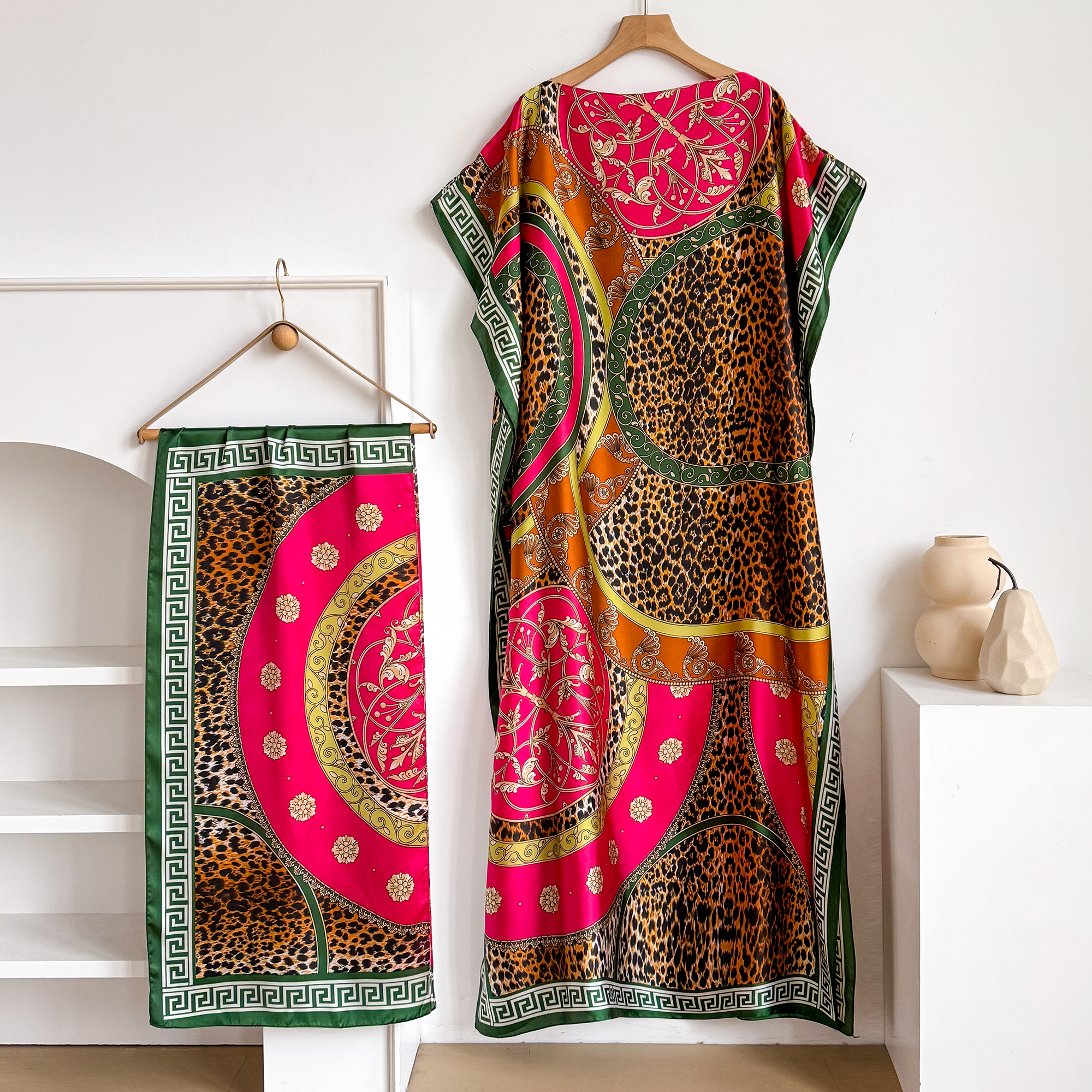 Summer Fashion Oversize Africa – Robe Silk Women Bewertung und Preis