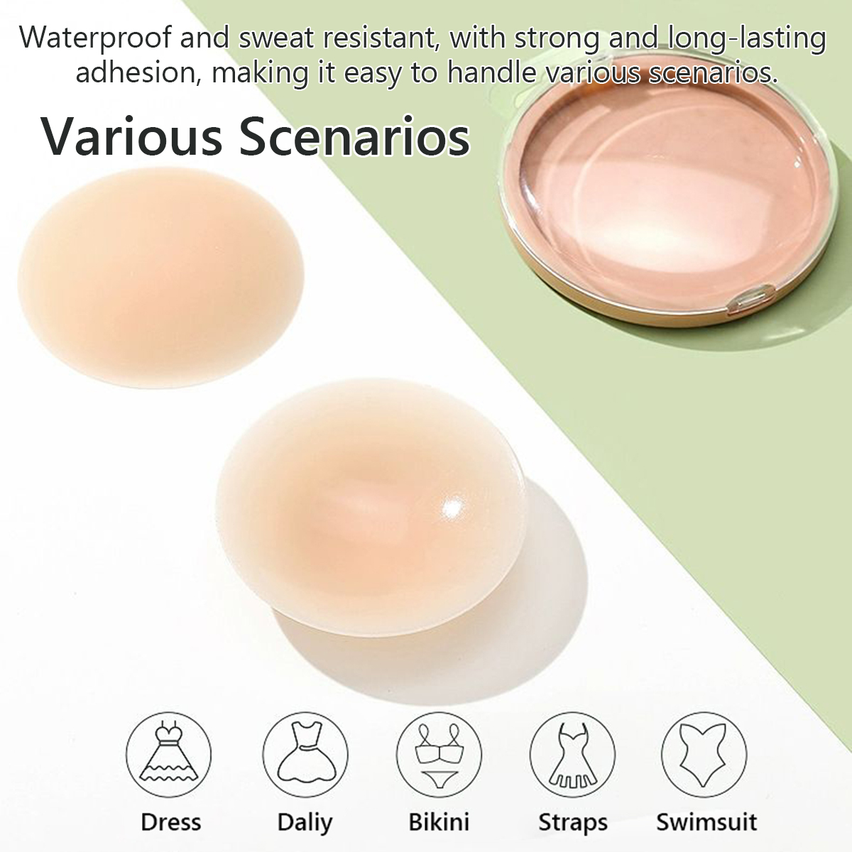 3 Pairs Washable Reusable 10cm – Nipple Cover Pasties Bewertung und Preis