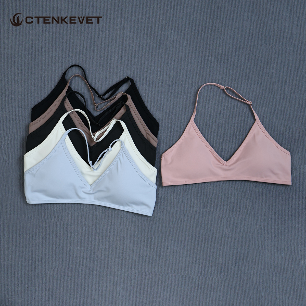 Women's Summer Halter Neck Pad – Sports Bra High Impact Bewertung und Preis