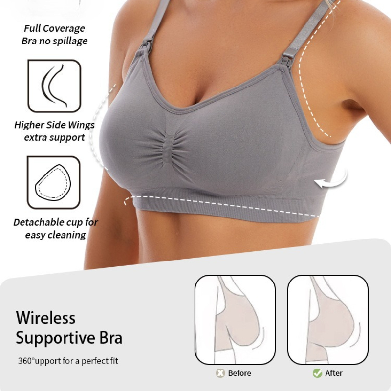 Wirefree Nursing Clothing Cott – Nursing Bra Sleep Bewertung und Preis