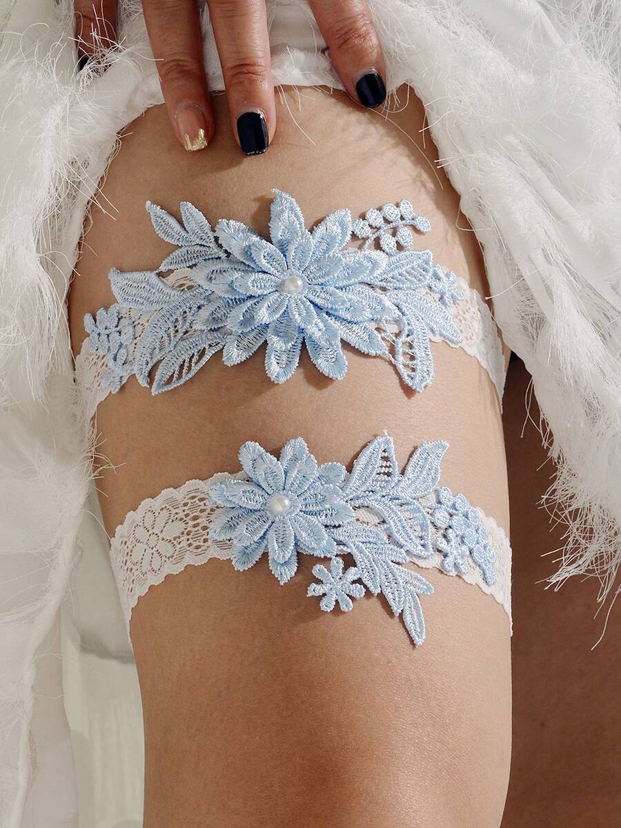 2pcs/Set Fashionable Court-Sty – Garter Belt Set Bewertung und Preis