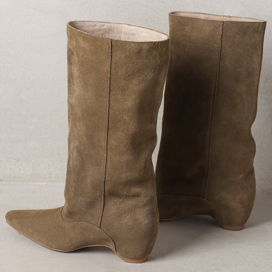 Women's natural suede leather  – Slip Dress Satin Bewertung und Preis