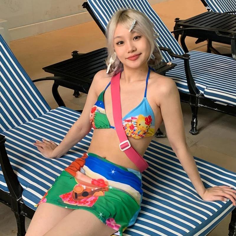 Y2K Girls Kawaii Hello Kittys  – Thong Bikini Women Bewertung und Preis